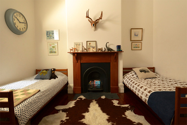 fireplace bedroom