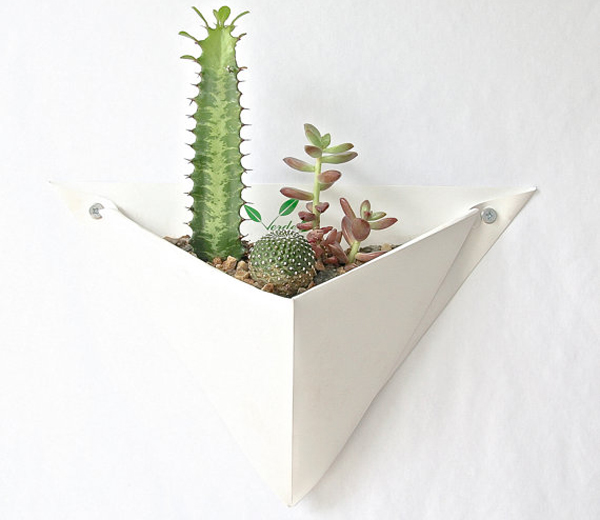 Origami Wall Planter