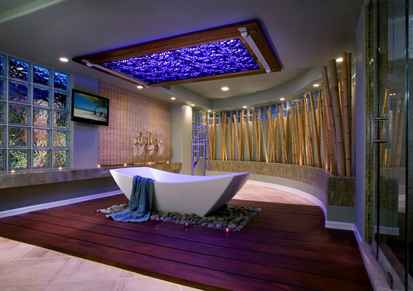 20 Neat Bamboo Themed Bathrooms Home Design Lover