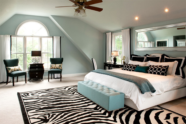 Zebra Prints bedroom