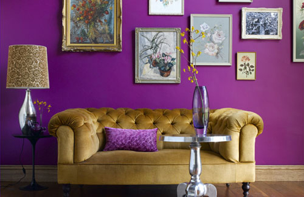 purple walls