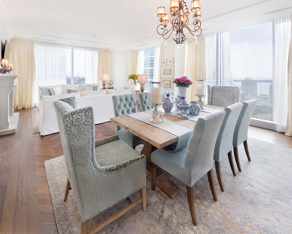 carpeted dining room solutions