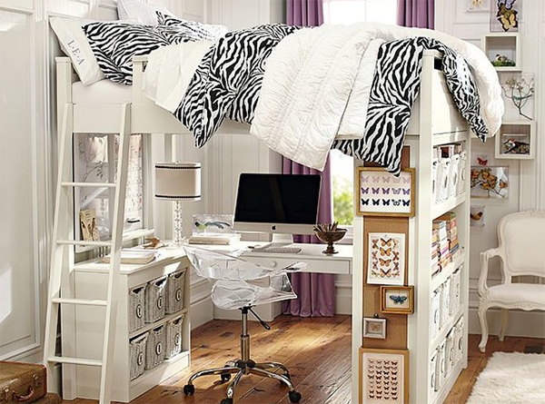 Study Zebra Bedroom