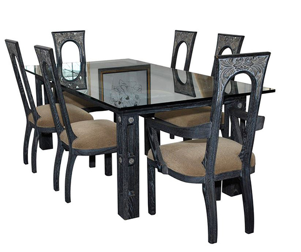 Beautiful Art Deco dining set JAMES MONT