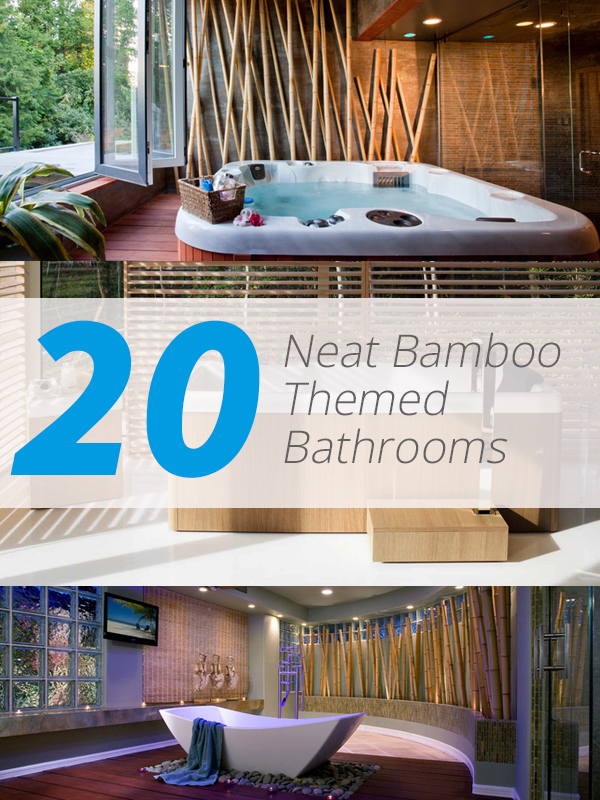 bamboo bath