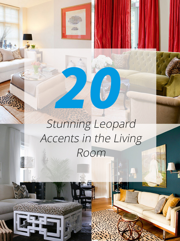 leopard living room