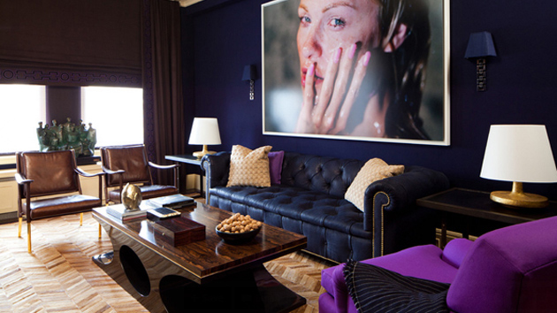 20 Perfect Purple And Gold Living Rooms Home Design Lover