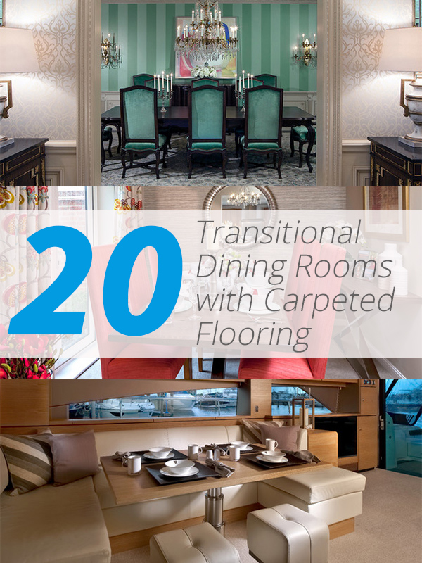 transitional carpet dining