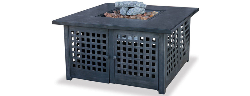 Contemporary Square Fire Pits