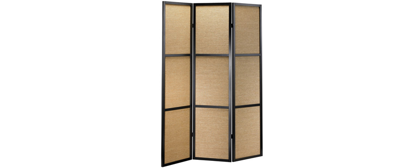 brown Folding Screen