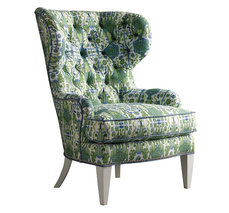 22 Gorgeous Printed Wing Back Chairs Home Design Lover