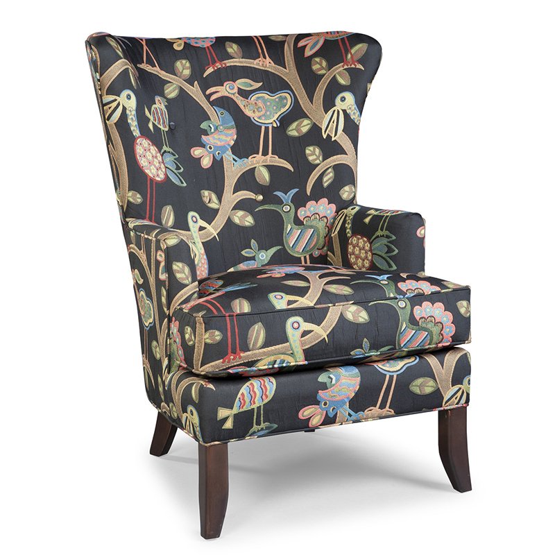 22 Gorgeous Printed Wing Back Chairs Home Design Lover