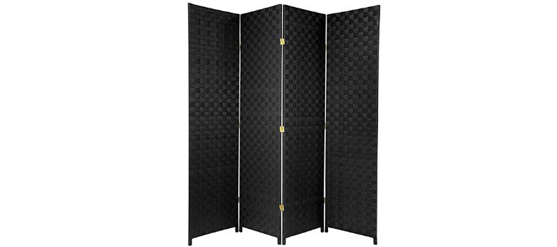 woven room divider