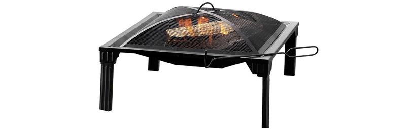 Outdoor Wood Burning Fire Pit