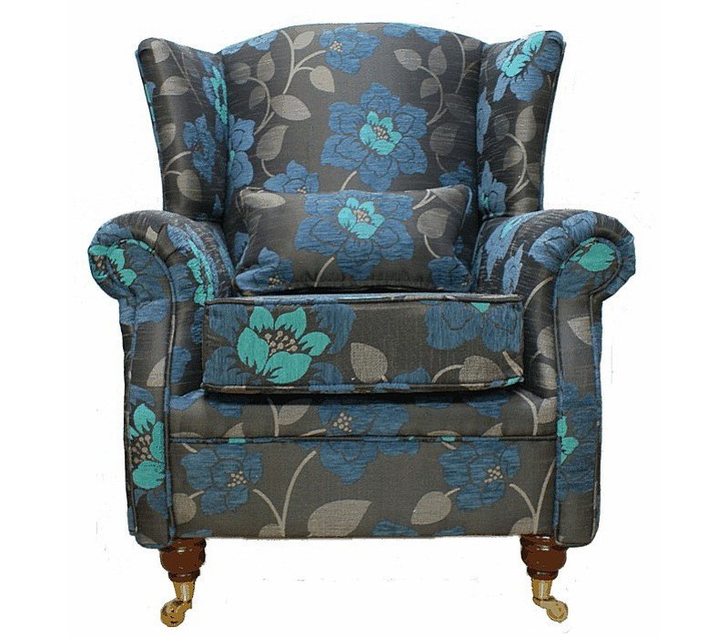 feminine design wingback chair