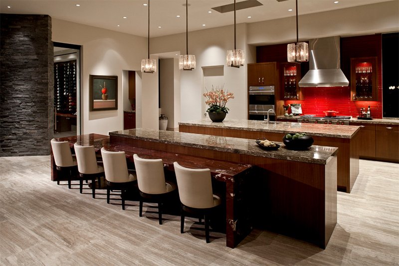 luxurious contemporary kitchen