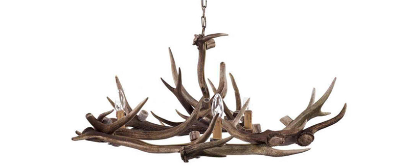 Natural Antler chandelier