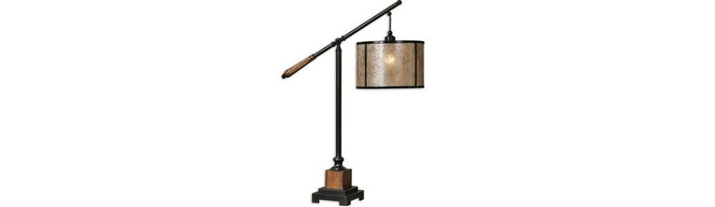 Mahogany Table Lamp