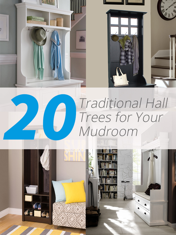 traditional hall trees