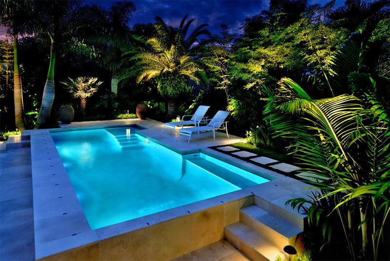 20 Landscaping Ideas for Above Ground Swimming Pool | Home Design Lover