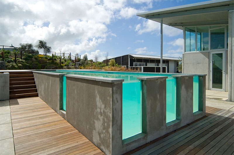 panel above ground pool