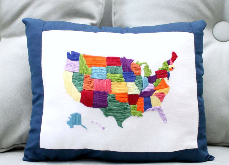 Embroidered United States of America