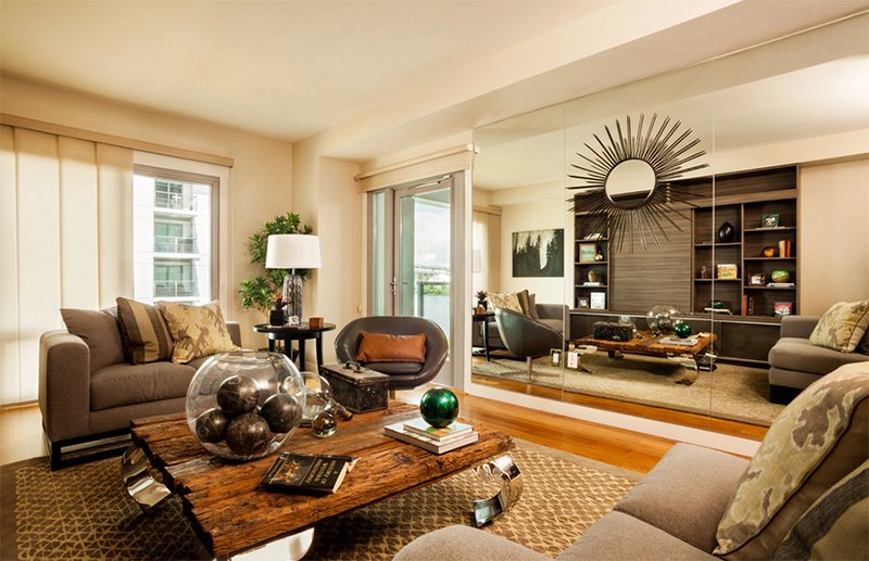 condo living room design pictures