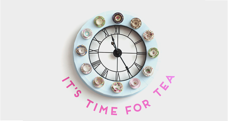 Teacup Clock