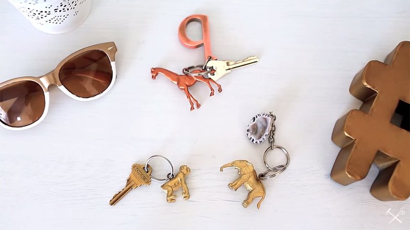 DIY Animal Key Chain