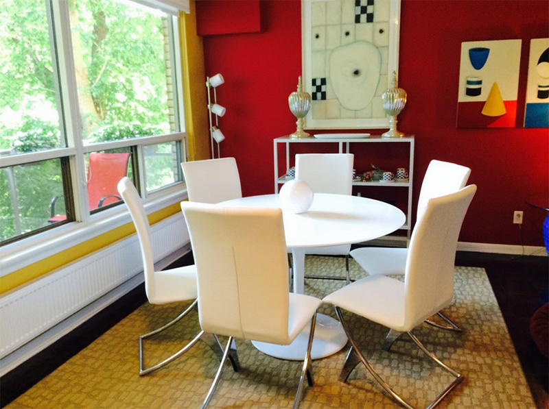 Dining Room-Bold Color