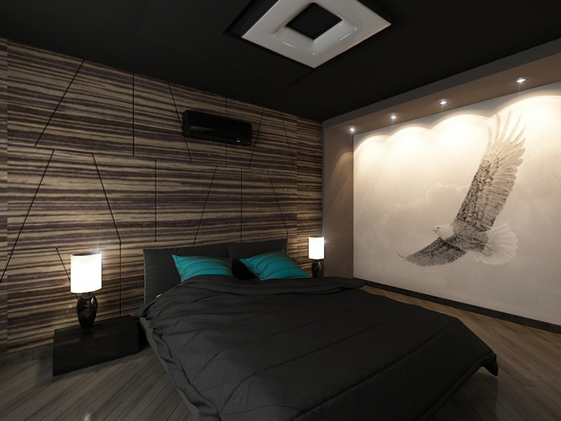 22 Bachelor's Pad Bedrooms for Young Energetic Men | Home ...