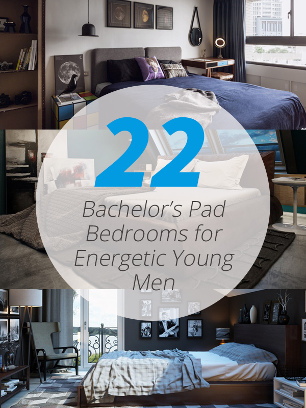 22 Bachelor S Pad Bedrooms For Young Energetic Men Home