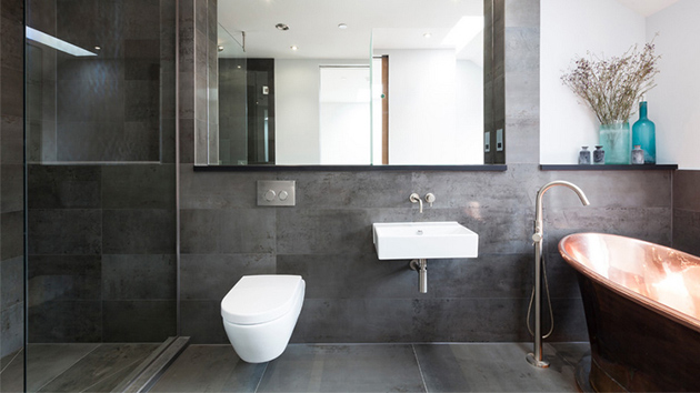 20 gorgeous tiled modern bathrooms in condominiums | home design lover