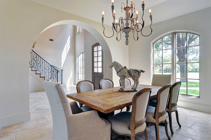 dining room arch