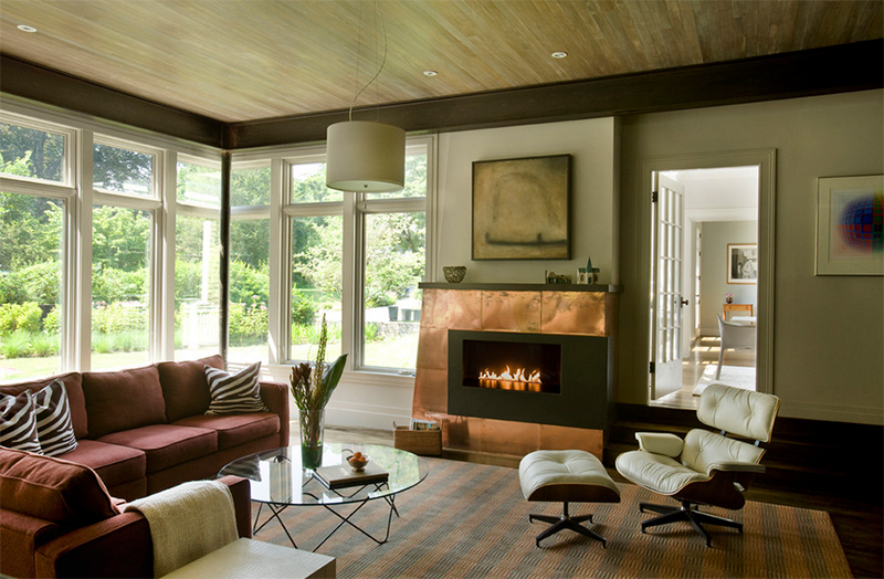 copper fireplaces