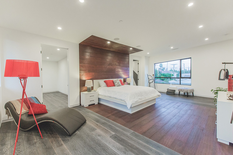 West Hollywood master bedroom