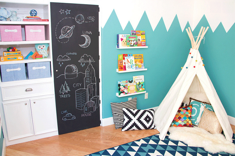 playroom teepee