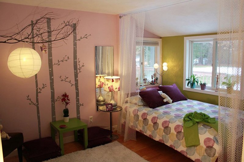 20 Fun Pink And Green Bedroom Designs Home Design Lover