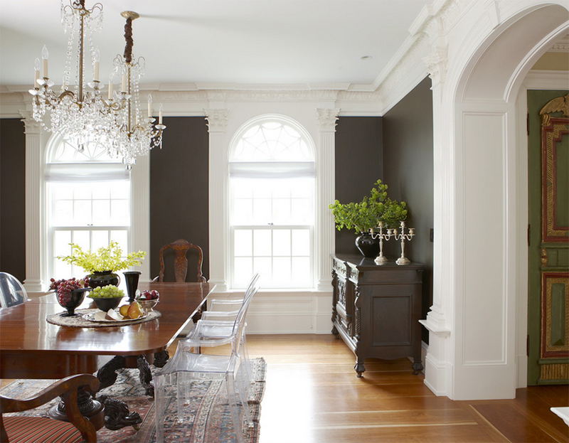 dining room arch