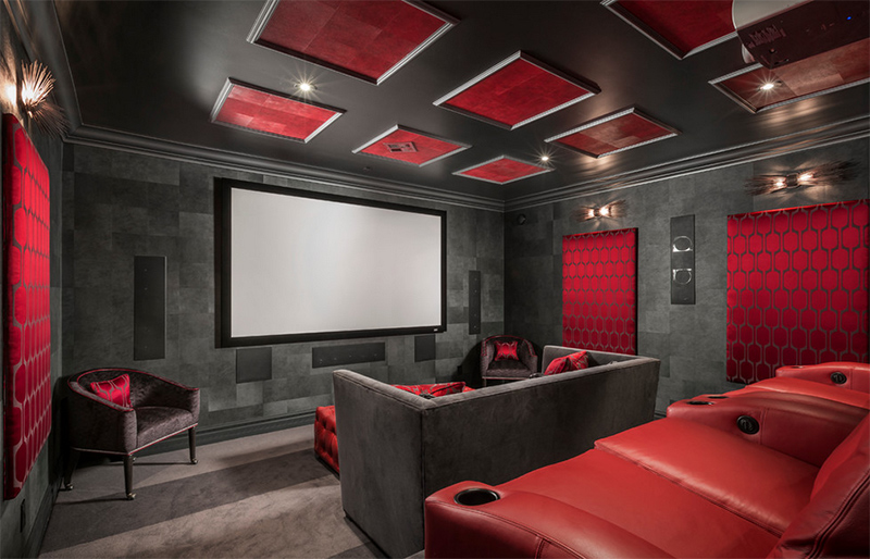 20 Well Designed Contemporary Home Cinema Ideas For The Basement