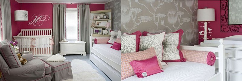 20 Elegant And Tranquil Pink And Gray Bedroom Designs Home