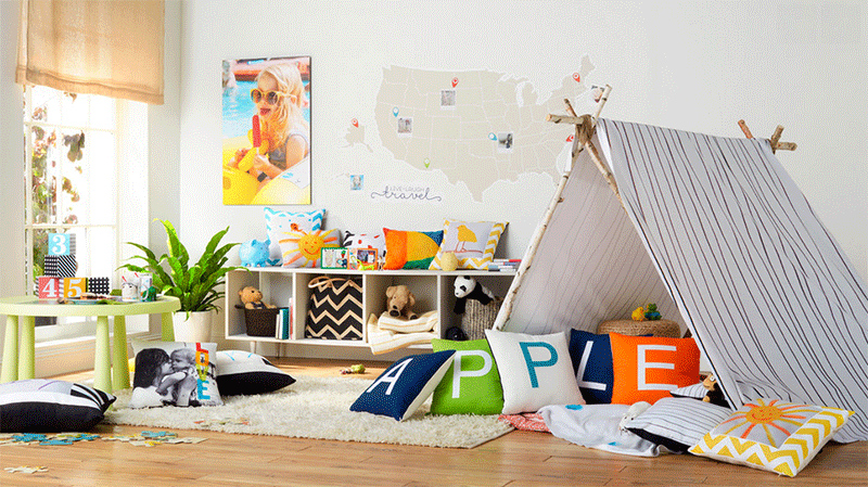 play area teepee