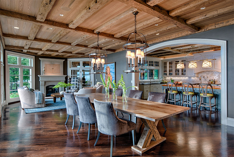 dining room arch