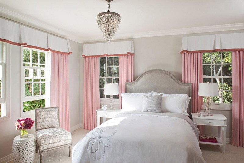 20 Elegant and Tranquil Pink  and Gray  Bedroom  Designs 