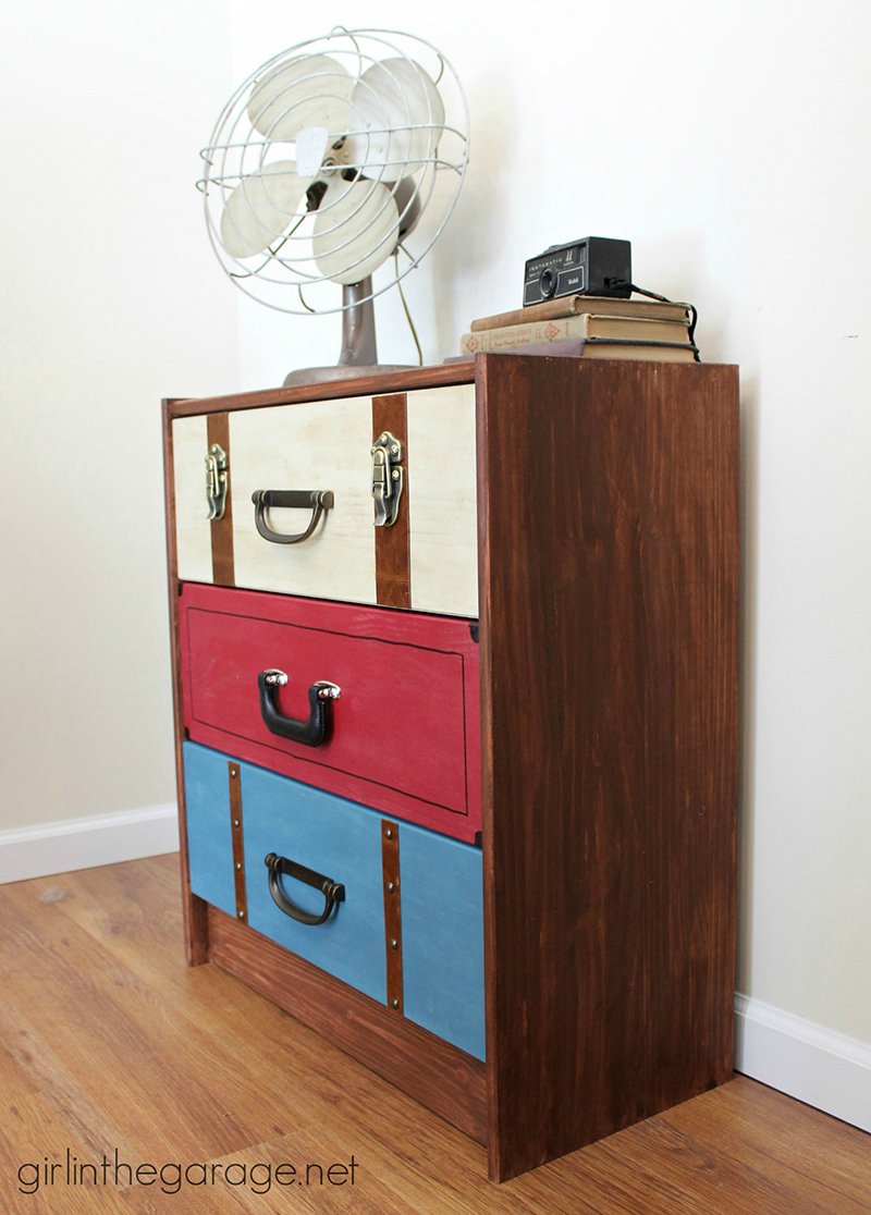 Suitcase Dresser