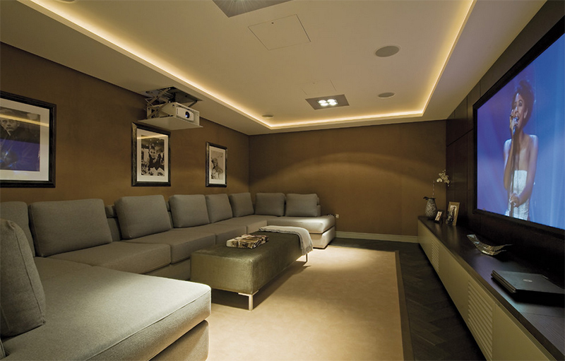 20 Well Designed Contemporary Home Cinema Ideas For The Basement