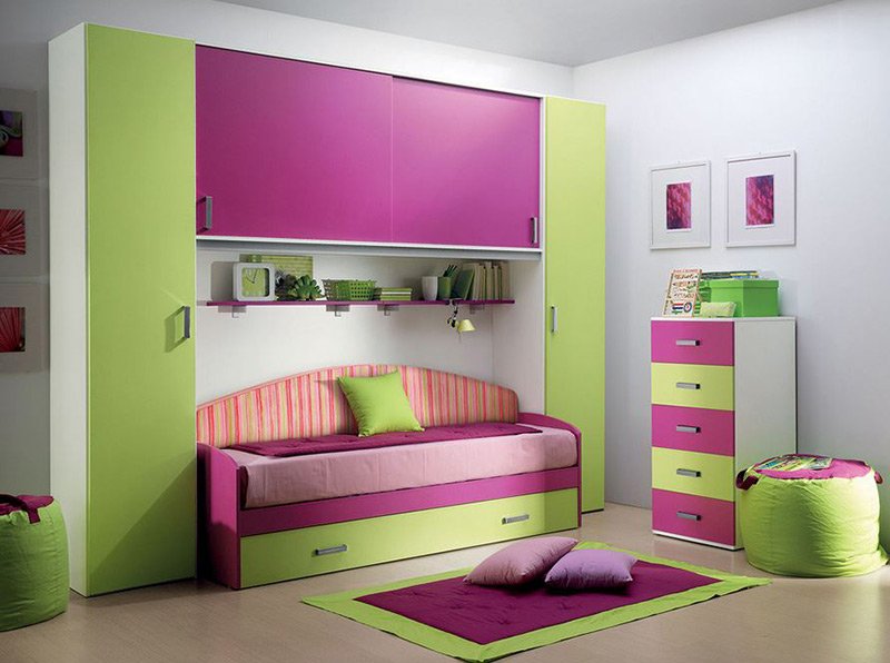 Fun Pink And Green Bedroom Designs Home Design Lover