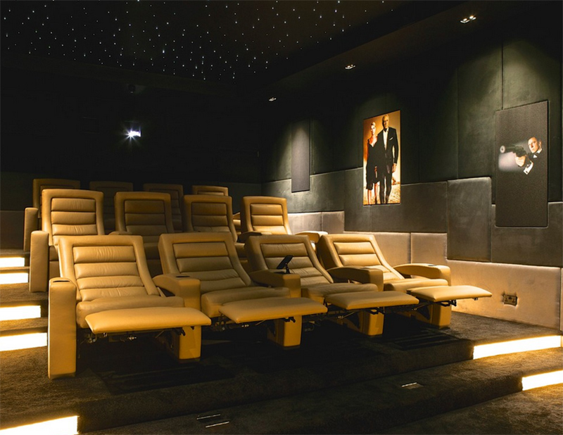 leather cinema chairs