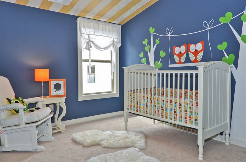 baby blue nursery ideas