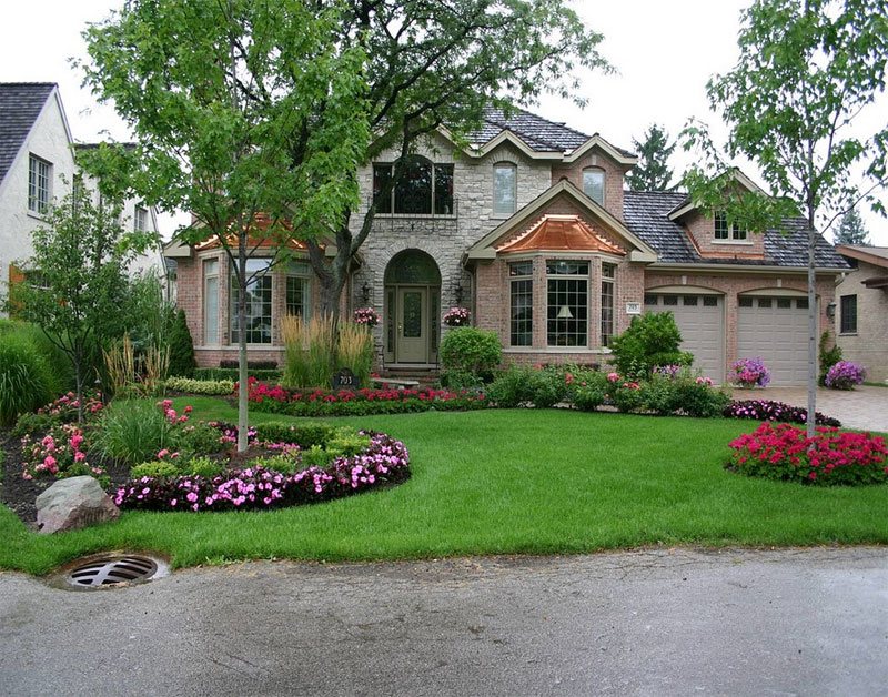 23 Landscape Ideas to have a Good Appeal for Front Yard  Home Design Lover